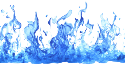 blue fire png