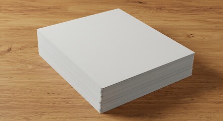 Fototapeta premium Paper's Weight, Wood's Warmth