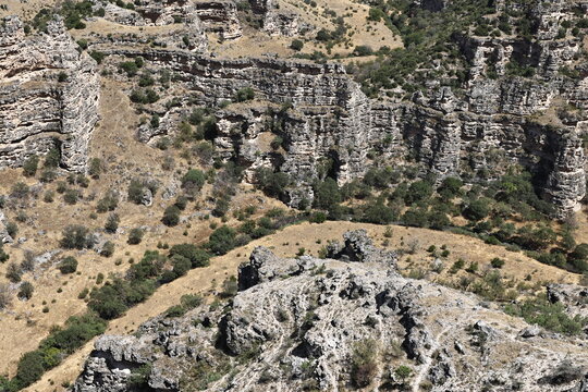 Ulubey Canyon is located in the Ulubey district of Uşak. Ulubey Canyons are known as the second largest canyon in the world.