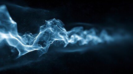 Abstract smoke trails background