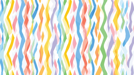 Obraz premium Trendy Seamless Childlike Vector Patterns. Abstract Doodle Print. Simple Striped Seamless Vector Patterns. Light Pink and Beige Stripes Isolated on a White Background.
