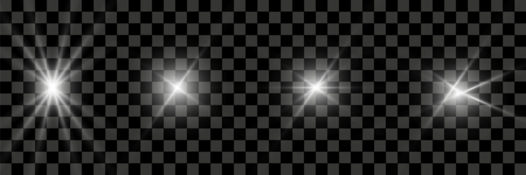 Twinkling stars. Sparkle star icons. Blink glitter and glowing icon. Shine silver star vector,eps10