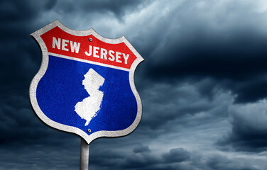 New Jersey traffic sign