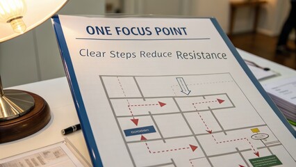 Visual guide to streamlined processes highlighting key steps in a clear layout