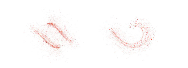 Pepper, powder, red, chili, explosion create hot spice burst. PNG paprika dust splash flies in Overlay with transparent texture. Spicy seasoning PNG perfect for cooking and Mexican food design. © Ольга Боярина