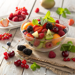 fresh fruit salad