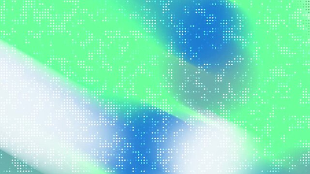 Digital matrix background with green and blue glow

