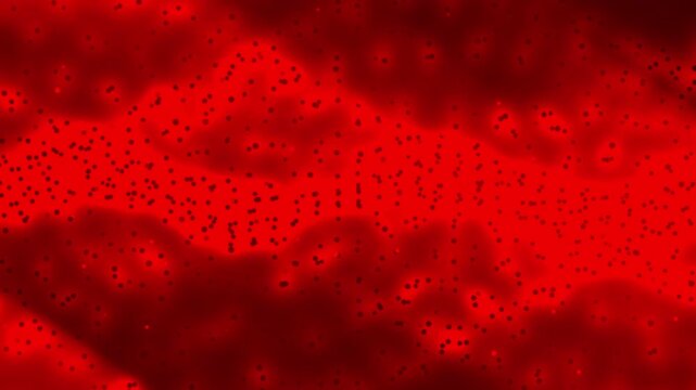 Abstract red pattern suitable for background designs, textiles, digital art projects, packaging, and vibrant creative concepts requiring a bold aesthetic.