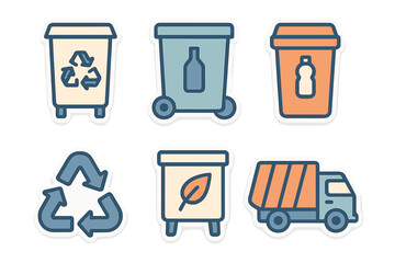 Recycling and Waste Management Symbols