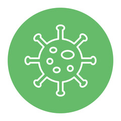 Fototapeta premium Virus Icon