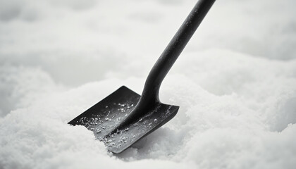 Shovel Blade in Snow