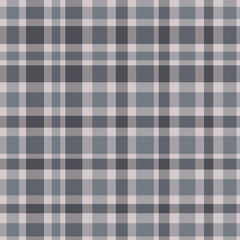 Seamless Dark Grey and Pink Plaid Pattern - Abstract Tartan Texture Background for Gothic and Alternative Fashion