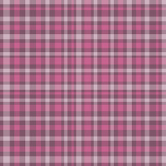 Soft Pink and Grey Pattern - Seamless Delicate Checkered Textile Background for Feminine Design