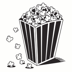 bucket of popcorn