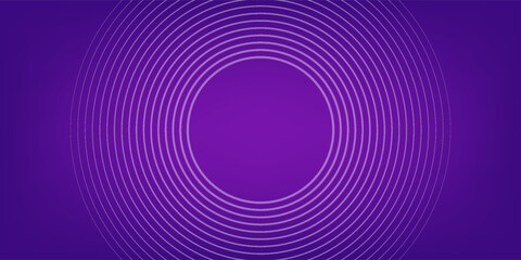 Simple purple abstract background with circle line motif