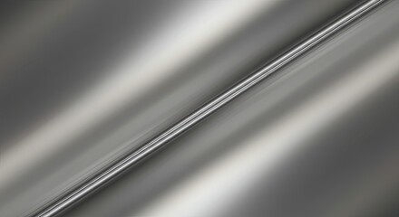 Sleek Silver Diagonal Lines Abstract Background Design