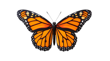 Obraz premium monarch butterfly png