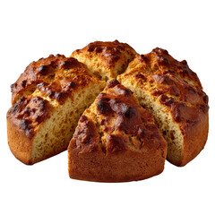 Freshly Baked Golden Brown Bread Loaf with Crispy Crust and Soft Inside, Perfect for Any Meal or Occasion