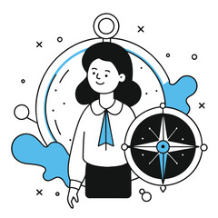 Career Planning and Life Direction Concept