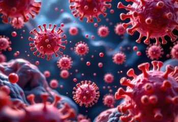 a dramatic scene of immune system cells attacking infections supported by zinc molecules illustrating zinc role in strengthening immunity