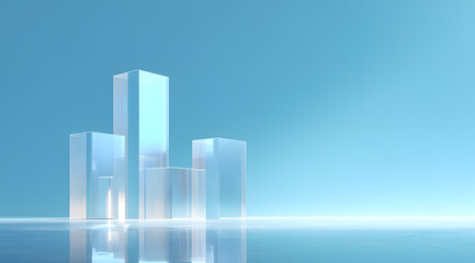 abstract business background with graph