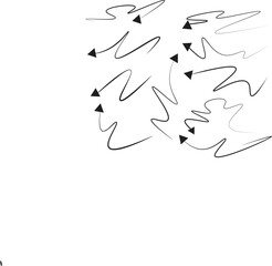 Arrow icons set. Arrow collection. Simple arrow big set. Vector illustration