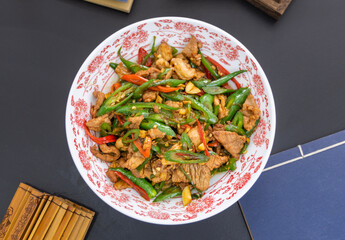 Jiangxi home-style stir-fried pork	