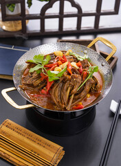 Three Treasures of Jiangxi Stir-fried Duck	