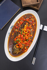 Jiangxi stir-fried spicy crucian carp