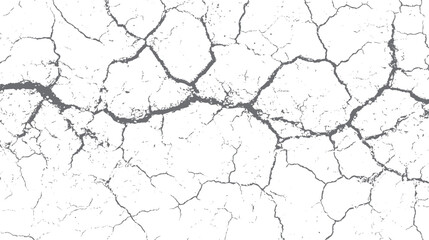 Distressed cracked texture background. Abstract grunge wall with broken surface lines. Rough vintage overlay design for creative retro decoration