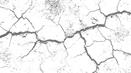 Vintage cracked wall texture. Abstract distressed grunge background with cracks and worn surface. Retro overlay effect for creative decoration