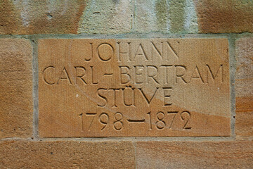 Johann Carl-Bertram Stüve-Denkmal in Osnabrück