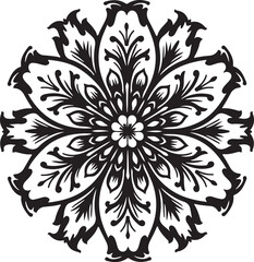 Elegant Lotus Flower Silhouette Bundle