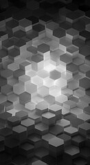 陰影の六角形：光と影の交響曲