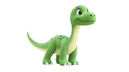 Naklejka premium cute dinosaur png
