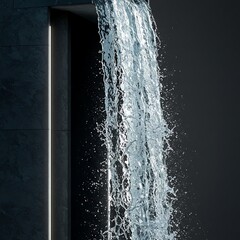 水の躍動、光と影の交響曲