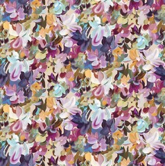 Abstract watercolor flower design allover design creative seamless floral pattern design new concept textile design Digital creators art design repeat pattern fabric print 