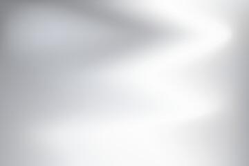 Abstract chrome gradient surface with light gloss. Vector aluminum grey sheet with reflection art modern abstract simple