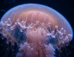 jellyfish in aquarium