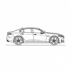 Fototapeta premium car vector illustration