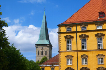 Obraz premium evangelisch-lutherische Kirche St. Katharinen in Osnabrück