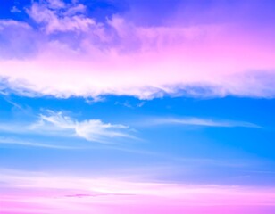 Obraz premium Vibrant sunset sky (1)