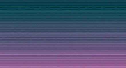 Abstract Gradient Horizontal Stripes in Teal, Purple, and Violet Hues