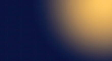 Abstract Gradient Transition from Deep Blue to Warm Gold