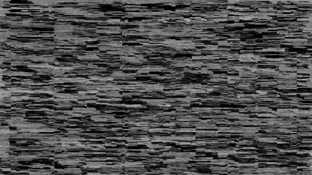 TV old screen noise. Glitch effect noise screen. TV no signal. Static white noise television