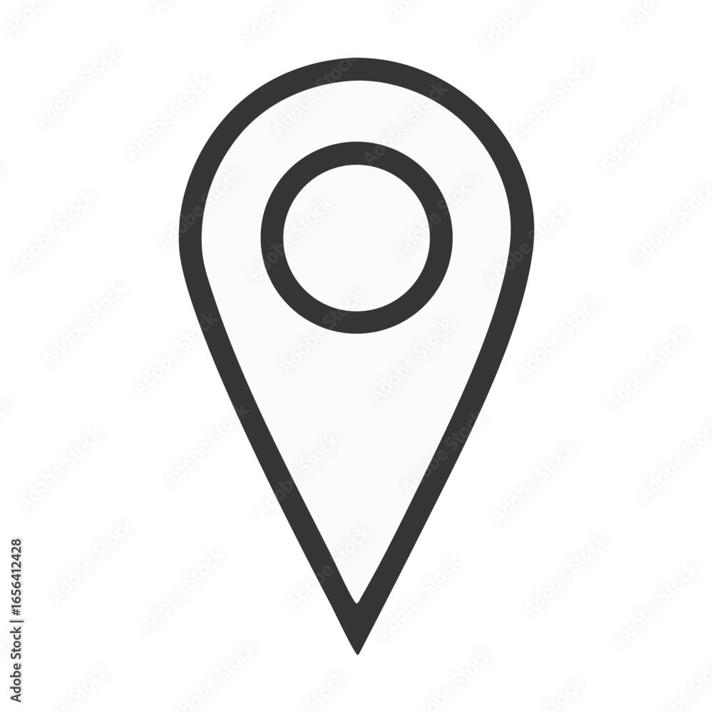 Poster location pin icon, position symbol, vector set modern map marker collection. pinpoint. location pin 