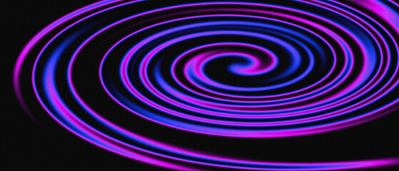 Galaxy Circle Swirl Purple Background, Abstract Cosmic Spiral Design with Starry Texture for...