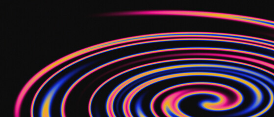 Galaxy Circle Swirl Pink and yellow Background, Abstract Cosmic Spiral Design with Starry Texture for Futuristic Digital Art, Posters, and Creative Graphics