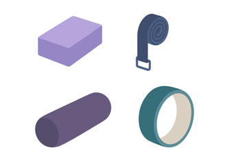 Abstract geometric shapes with soft glowing effect