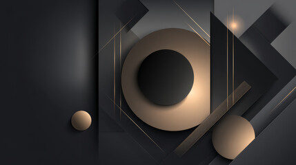 Art object for Black Friday, sales and promotions with a dark, black, colorful and effective theme. Luxury picture for advertising goods on the day of big discounts. Abstract background